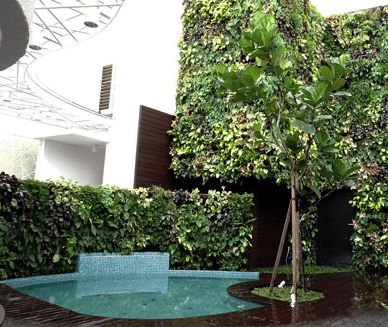 Horizon Tower | vertical greenery | Greenology Singapore