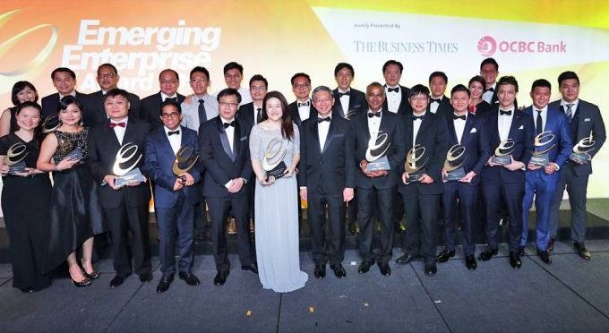 Award winners for OCBC Emerging Enterprise Award 2017 | Greenology Singapore
